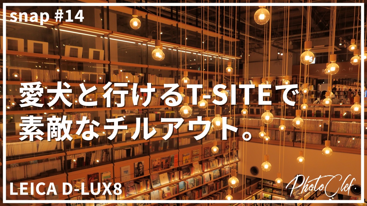 LEICA D-LUX8で撮るT-SITE | おしゃれ空間作例で構図、色味を学ぶ